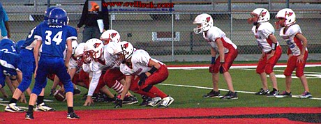 Youth Football Playoffs - 5th Grade -vs- Glenpool -- November 3, 2010 -- Collinsville, OK -- www